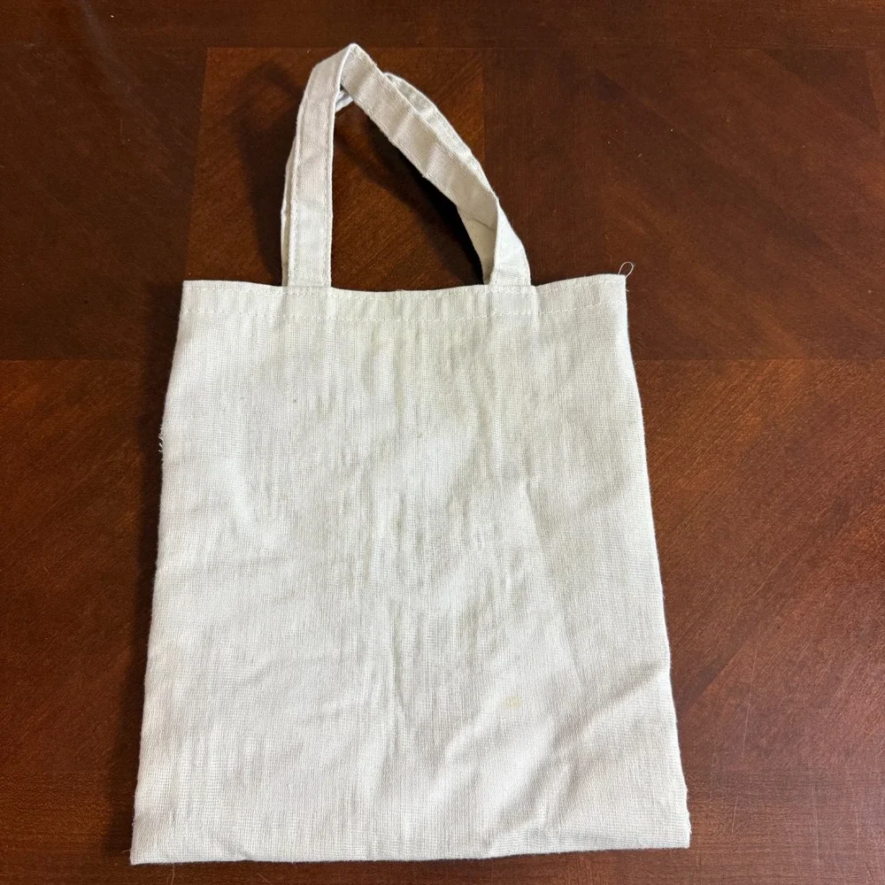 Vintage 1980s‎ Dr. Seuss canvas Tote Bag  I Like to Read Cat in the Hat Taiwan